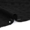1 Yard Embroidered Eyelet Cotton Voile Black Wavy Daisy Vines Fabric 54 inch Width
